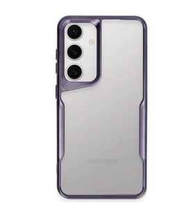 Samsung Galaxy S24 Kılıf Boyi Silikon Kapak - Derin Mor