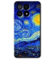 Poco x6 Pro Kılıf HD Desen Baskılı Kılıf - Starry Night