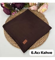 Lady Coco Rami Eşarp Acı Kahve PRE0206