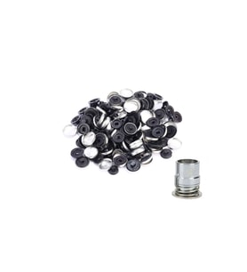36 No 23mm 1000ad Kumaş Kaplama Düğme Basma Kapsül Ve Kalıbı Seti