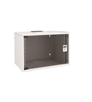 AGER 9U 600x600mm Duvar Tipi Beyaz Kabinet Demonte FLAT AG-AF09U6060B1-CBAA-A-D1