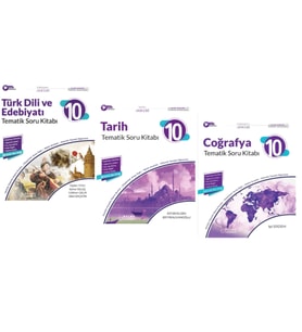 PALME YAYINEVİ 10.SINIF JOKER EDEBİYAT - TARİH - COĞRAFYA TEMATİK SORU BANKASI