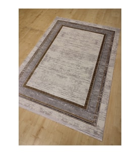 HALIMARKA HALI SAFİR 2139-3 GRİ CAMEL MODERN SALON HALISI 160X230 CM