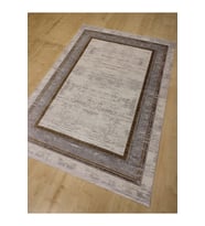 HALIMARKA HALI SAFİR 2139-3 GRİ CAMEL MODERN SALON HALISI 160X230 CM