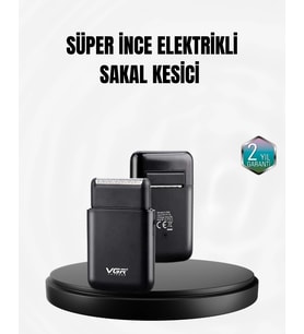 Taşınabilir Elektrikli Tıraş Makinesi Usb Şarjlı 5w Motor Ve 0.3 Mm Hassas Kesim