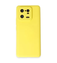Xiaomi Mi 13 Pro Kılıf Nano İçi Kadife Silikon - Sarı