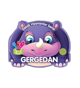 Şekilli Hayvanlar Serisi Gergedan Parıltı Yayınları