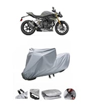 Triumph Speed Triple RS  Gri Motosiklet Brandası ARKA ÇANTA UYUMLU DEĞİLDİR