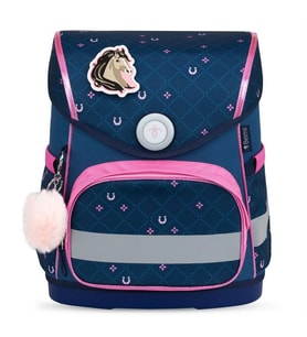 Belmil Meet your Horses COMPACT mit Patches Okul Çantası 405-41/AG/B