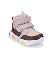 Vicco DAVİD 946.P25K.420 Anatomik Taban Unisex Çocuk Işıklı Bot Bej 26-30