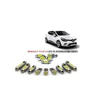 Renault Clio 4 Uyumlu Led Iç Aydınlatma Ampul Seti Parlak Beyaz