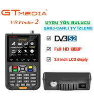 Uydu Yön Bulucu Gtmedia V8 Finder 2 (Canlı Görüntü Izleme+Şarjlı+Taşıma Çantalı)