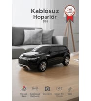 Torima Bluetooth Hoparlör Suv Araba Tasarımlı 16W FM USB Selfie Speaker D88 Siyah