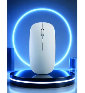 Kablosuz Bluetooth Mouse Beyaz Renkli Cihazlar için