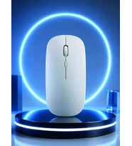 Kablosuz Bluetooth Mouse Beyaz Renkli Cihazlar için