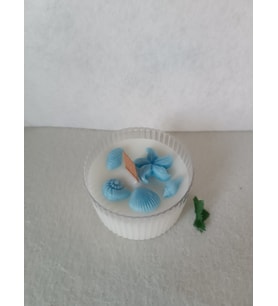 Zeylinart 20 Adet Şekerlik Midye Mum