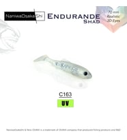 NANIWAOSAKASHI ENDURANDE SHAD 70MM C163 Ghost Silver