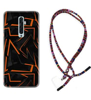 Oppo Reno 2Z 4 Lite 4 Pro 5 6 7 A31 Kılıf Boyun Asklı Rasta Silikon Zigzaglar 1651