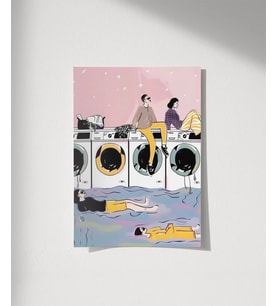 Çerçevesiz Poster Deterjan Rüyası