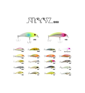 Fujin Ziggy 50mm 3.6gr Sinking LRF Maket Balık