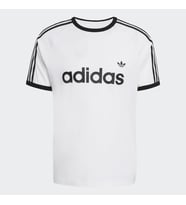 adidas KF0418 3S RINGER T Erkek Tişört (Beyaz)