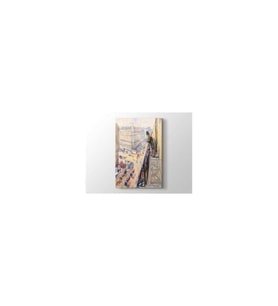 Edvard Munch - Rue Lafayette Tablo - 106445 - 40x60 Cm