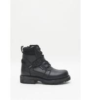 Harley Davidson Franco Waterproof Black Deri Erkek Bot (Siyah)