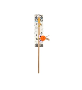 Jooys Hasır Kuyruklu Kadife Emoji Kedi Oltası