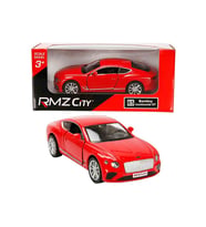 Rmz City 1:32 Avrupa Serisi Die Cast Çek Bırak Model Araba - Kırmızı Bentley Continental Gt