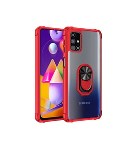 Samsung Galaxy M31S Uyumlu Kılıf Zore Mola Kapak (Kırmızı)