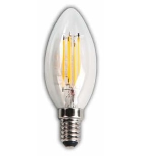 Cata CT-4063 7W LED FİLAMENT DÜZ BUJİ GÜNIŞIĞI İnce Duy Avize Ampul