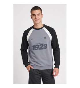 Hummel Otto Gri Erkek Sweatshirt 922569-2828