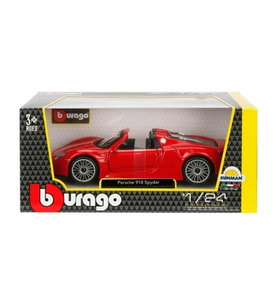 Mey İthalat® 21076 1:24 Porsche 918 Spyder Model Araba -(adet fiyatıdır)