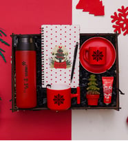 Yeni Yıl Yılbaşı Hediye Seti & Cam Suluk, Türk Kahvesi, Çay / Nescafe  Fincanı, Defter, Kalem, Mum, El Kremi