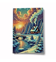 Huzurlu Bir Kış Günü Mini Defter (04)