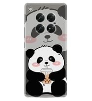 Infinix Zero 40 5G Kılıf Boutique Baskılı Resimli Milkshake Panda Pcode -058