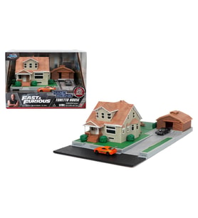 Jada Fast & Furious Nano Dom's House Display Diorama