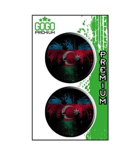 BAYRAK 1(5X5) İKİLİ DAMLA ETİKET (DE085)