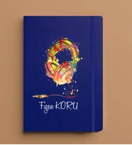 Kişiye Özel 13x21 Mavi Defter-6