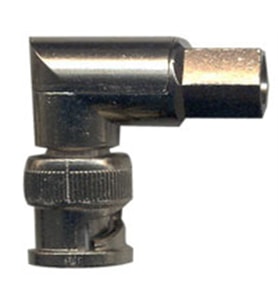 BNC Right-Angle Plug For RG59, 62; URM70; PSF1/3M; CT100