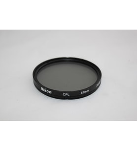 Nikon 62 mm CPL Polarize Filtre  AF-S DX 18-105mm, 18-140mm, 16-85mm Uyumlu