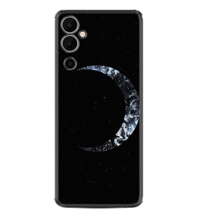 Tecno Pova Neo 2 Kılıf Silikon Desen Özel Seri Yalnız Ay 1744