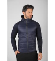 Maraton SlimFit Erkek Kapüşonlu  Lacivert Ceket