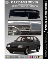 SKODA FAVORİT (1987-1995) Torpido Örtüsü Ön Göğüs Halı Torpido Koruma Birebir Uyum Kaymaz UV Koruma