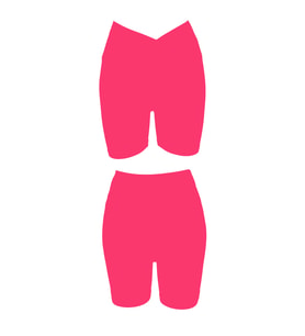 Melina Midi Neon Pembe Tayt
