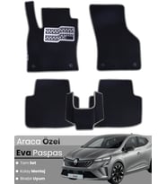 RENAULT CLİO 5 (2020-2025) Uyumlu EVA Paspas Tam Set–Oto Paspas,Araca Özel