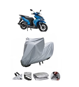 Kanuni RS 125  Gri Motosiklet Brandası ARKA ÇANTA UYUMLU DEĞİLDİR