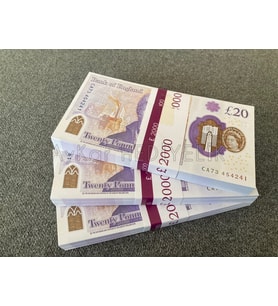 YENİ 300 ADET 20 STERLİN GEÇERSİZ EĞLENCE OYUN ŞAKA  DÜĞÜN PARASI POUND