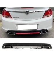 Opel İnsignia Gri Difüzör Çiftli Kare Egzoz Görünümlü D Tip Difizör 2009 - 2013
