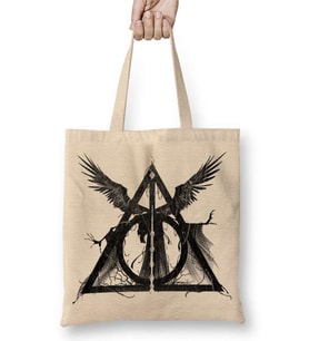 Deathly Hallows Bez Çanta Uzun Saplı
